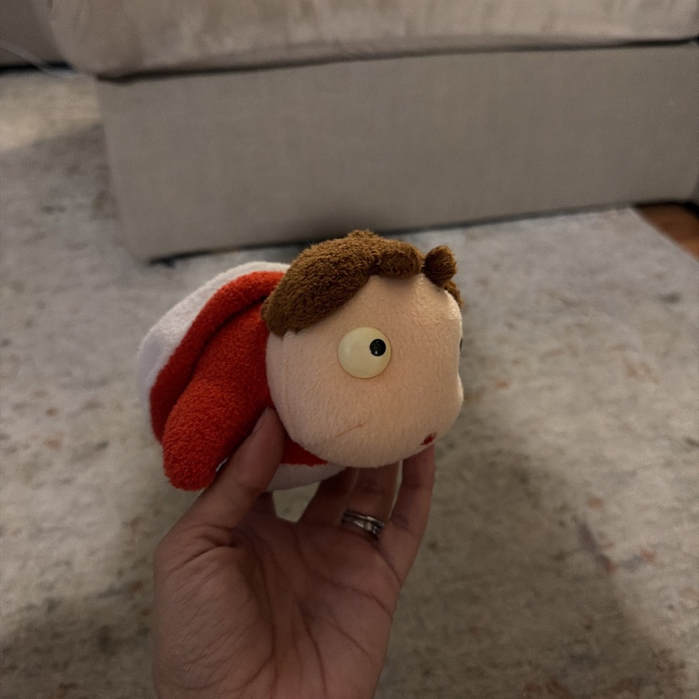 Japan Anime Ghibli Ponyo on the Cliff plush doll Healing items limited edition